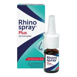 RHINOSPRAY pluss for forkjølelse med findoseringsanordning, 10 ml