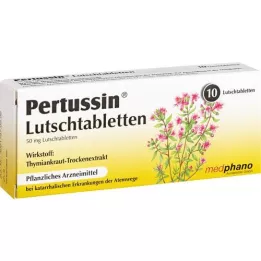 PERTUSSIN Sugende tabletter, 10 stk