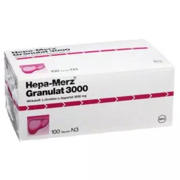 HEPA MERZ Granulat 3000 poser, 100 stk