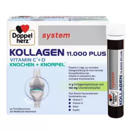 DOPPELHERZ Kollagen 11 000 Plus system ampuller, 30X25 ml