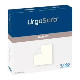 Urgosorb 10x10 cm kompresser, 10 stk