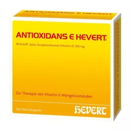 ANTIOXIDANS E Hevert Myke kapsler, 100 stk