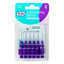TEPE Interdentalbørste Original 1,1 mm ISO 6 lilla, 6 stk