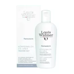 WIDMER Remederm Body Milk 5 % Urea uparfymert, 200 ml
