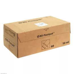 BD PLASTIPAK Spray 50 ml Luer Lok sentral, 60X50 ml