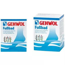 GEHWOL Fotbad porsjonspakke, 10X20 g