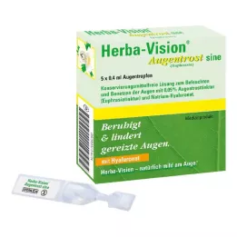 HERBA-VISION Øyetrøst sinus øyedråper, 5X0,4 ml