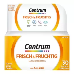CENTRUM friske &amp; fruktige pastiller, 30 stk