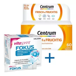 CENTRUM friske &amp; fruktige pastiller, 60 stk