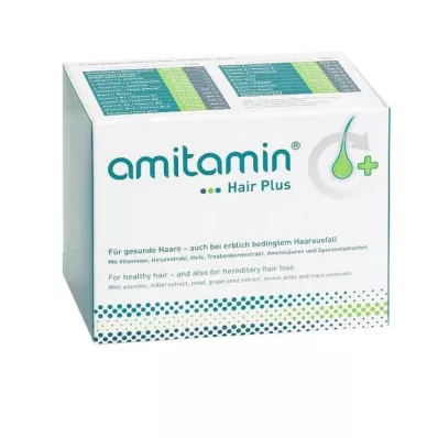 AMITAMIN Hair Plus-kapsler, 60 stk AMITAMIN Hair Plus-kapsler, 60 stk