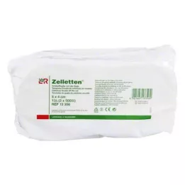 ZELLETTEN Vaskepinne 4x5 cm usteril rull, 2X500 stk