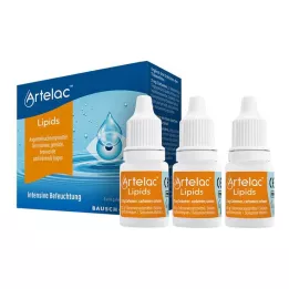 ARTELAC Lipider MD Øyegel, 3X10 g