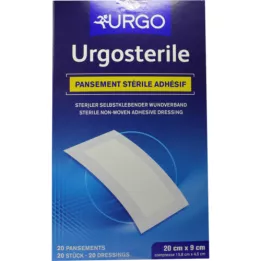 URGOSTERILE Wound Association 90x200 mm steril, 20 stk