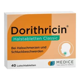 DORITHRICIN Halspastiller Classic, 40 stk