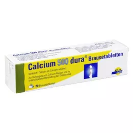 CALCIUM 500 dura brusetabletter, 20 stk