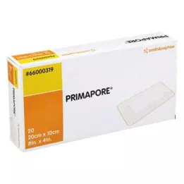PRIMAPORE 10x20 cm sårbandasje steril, 20 stk