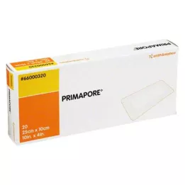 PRIMAPORE 10x25 cm sårbandasje steril, 20 stk
