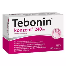 TEBONIN konzent 240 mg filmdrasjerte tabletter, 120 stk