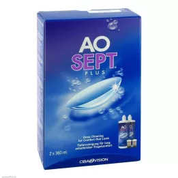 AOSEPT pluss løsning, 2x360 ml