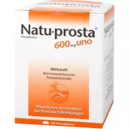 NATUPROSTA 600 mg uno filmdrasjerte tabletter, 100 stk