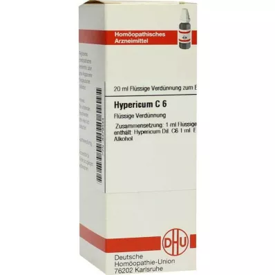 HYPERICUM C6-fortynning, 20 ml HYPERICUM C6-fortynning, 20 ml