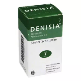 DENISIA 1 kalde tabletter, 80 stk