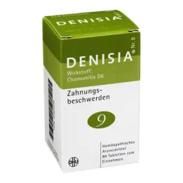 DENISIA 9 tanntabletter, 80 stk