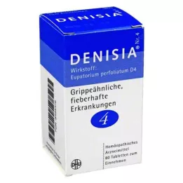 DENISIA 4 influensalignende sykdommer tabletter, 80 stk