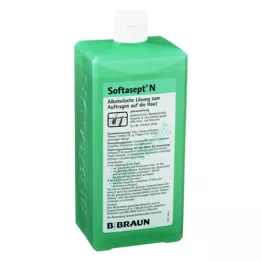 SOFTASEPT N fargeløs doseringsflaske, 1000 ml