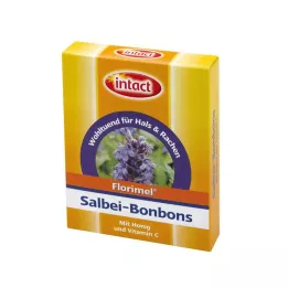 FLORIMEL Salviebonboner med vitamin C, 50 g