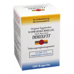 Svart Cumin Oil Everfit, 120 stk