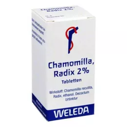CHAMOMILLA RADIX 2 % tabletter, 100 stk