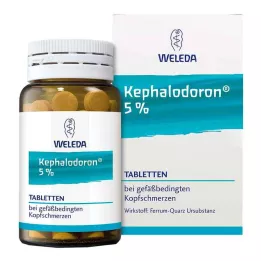 KEPHALODORON 5 % tabletter, 100 stk