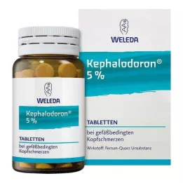 KEPHALODORON 5 % tabletter, 250 stk
