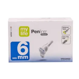 Mylife Penfine Classic kanyler 6 mm, 100 stk