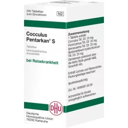 COCCULUS PENTARKAN S tabletter, 200 stk