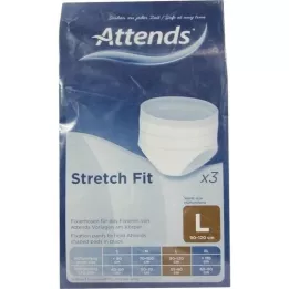 Attends Stretchfit bukser stor, 1x3 stk