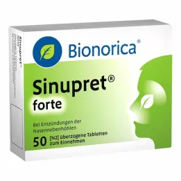 SINUPRET forte belagte tabletter, 50 stk