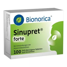 SINUPRET forte belagte tabletter, 100 stk