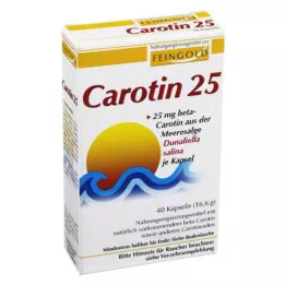 Caroten 25 Fin Gold, 40 stk