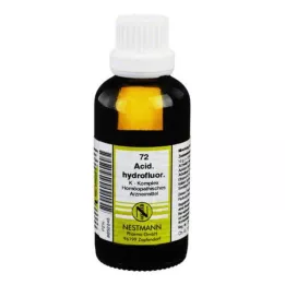 ACIDUM HYDROFLUORICUM K kompleks nr. 72 fortynning, 50 ml