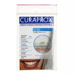 CURAPROX LS 631 Interdentalbørste eks./ekstra fin, 8 stk
