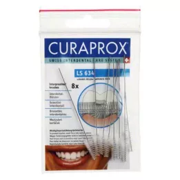 Curaprox LS 634 interdental børste FEIN, 8 stk