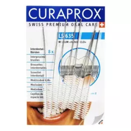 CURAPROX LS 635 Interdentalbørste medium, 8 stk