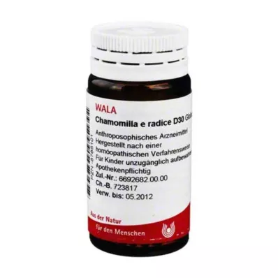 CHAMOMILLA E radise D 30 Globuli, 20 g