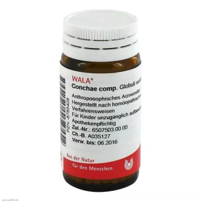 CONCHAE komp. Globuli, 20 g CONCHAE komp. Globuli, 20 g