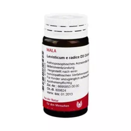LEVISTICUM E radise D 3 Globuli, 20 g