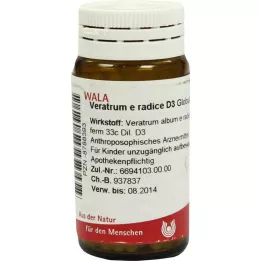 VERATRUM E radise D 3 Globuli, 20 g