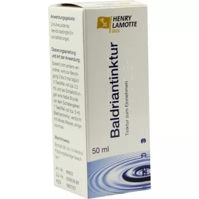 Valerian Tincture, 50 ml