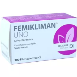 FEMIKLIMAN UNO Film -belagte tabletter, 100 stk
